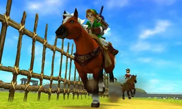 Zelda no Densetsu - Toki no Ocarina 3D (Japan) (Rev 1) screen shot game playing